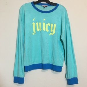 Juicy terry track top M